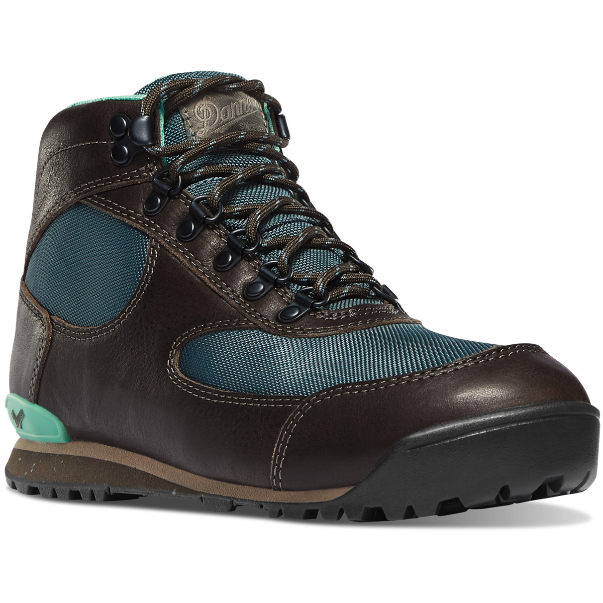 Danner Womens Jag Hiking Boots Dark Brown/Blue - BUC370148